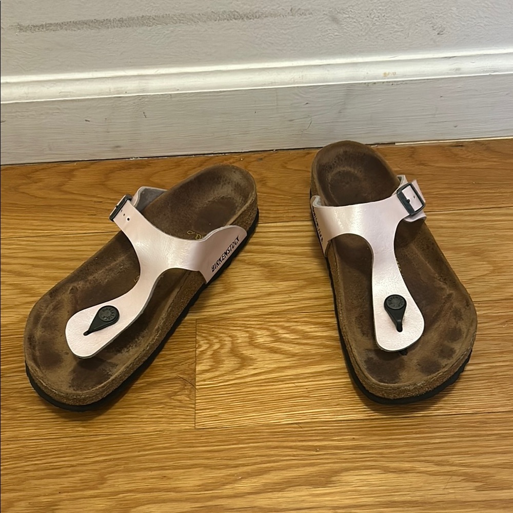 Birkenstock Pink Thong Sandals